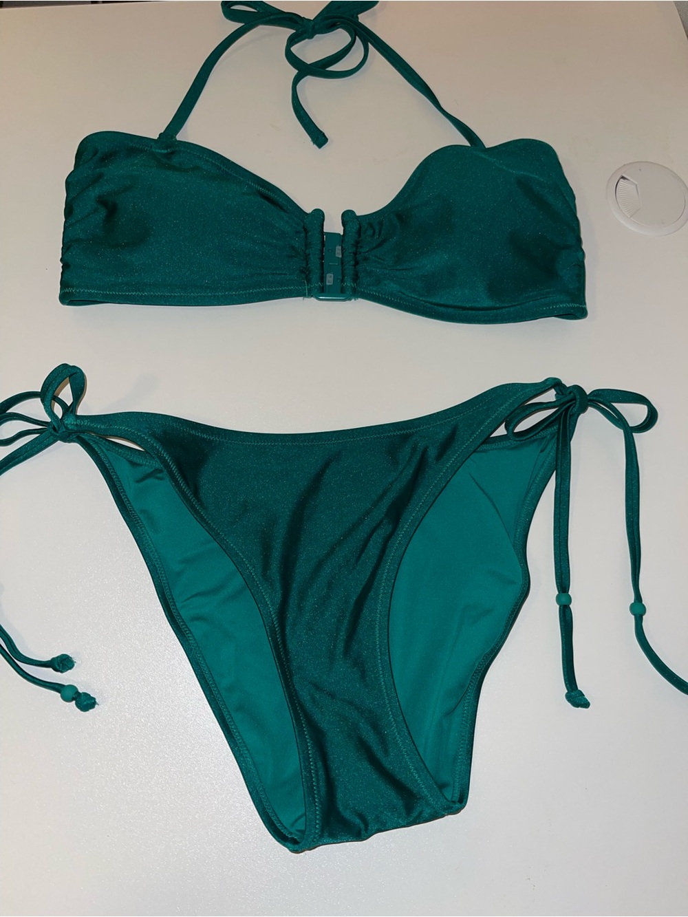 Love & Sports Teal Bikini Bottoms